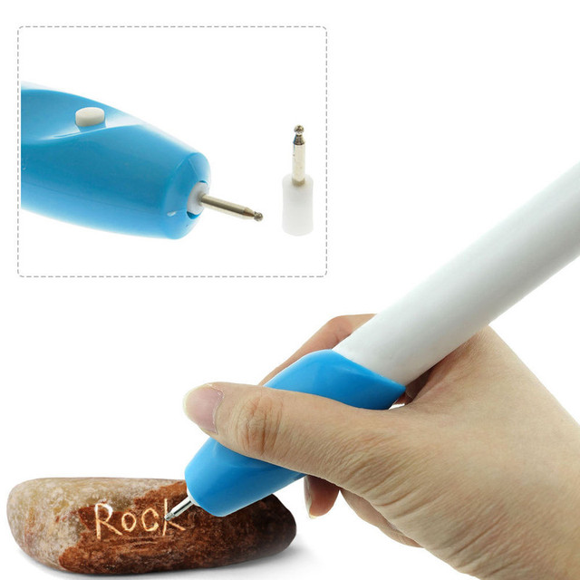 Engraving Electric Etching Engraver Pen Carve Hand Tool For Metal Wood  Glass Or Plastic Material - Drill Bit - AliExpress